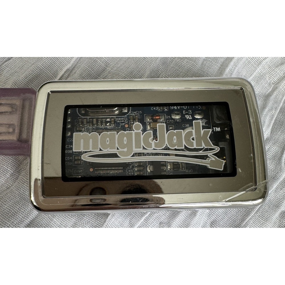 Magic Jack Original Model #A921 USB VoIP Phone Adapter With USB Adapter Preowned